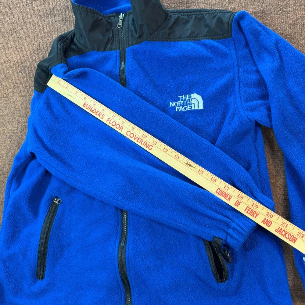 A- The North Face Summit Series Fleece Jacket Mens Medium Full Zip Denali Style